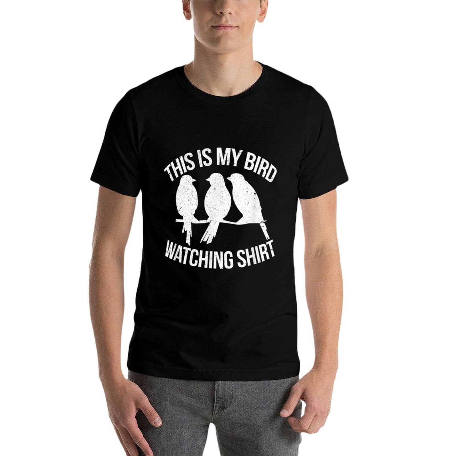 This Is My Bird Watching Funny Birdwatching Birding  Slim-fit Cut T-Shirt