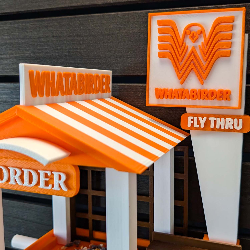 Parody Bird Feeder | Whatabirder