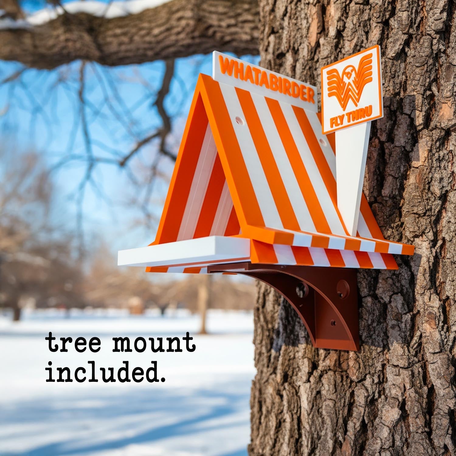 Parody Bird Feeder | Whatabirder