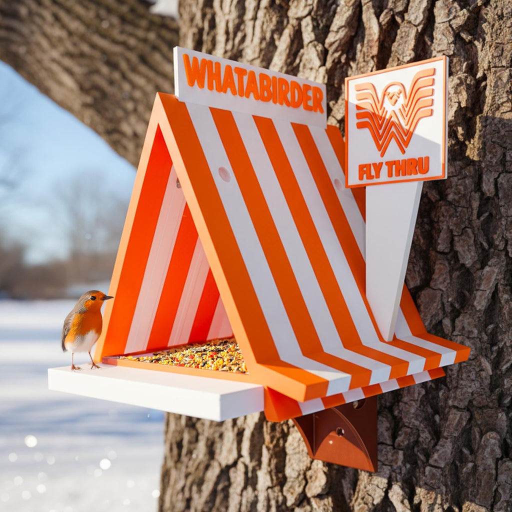Parody Bird Feeder | Whatabirder