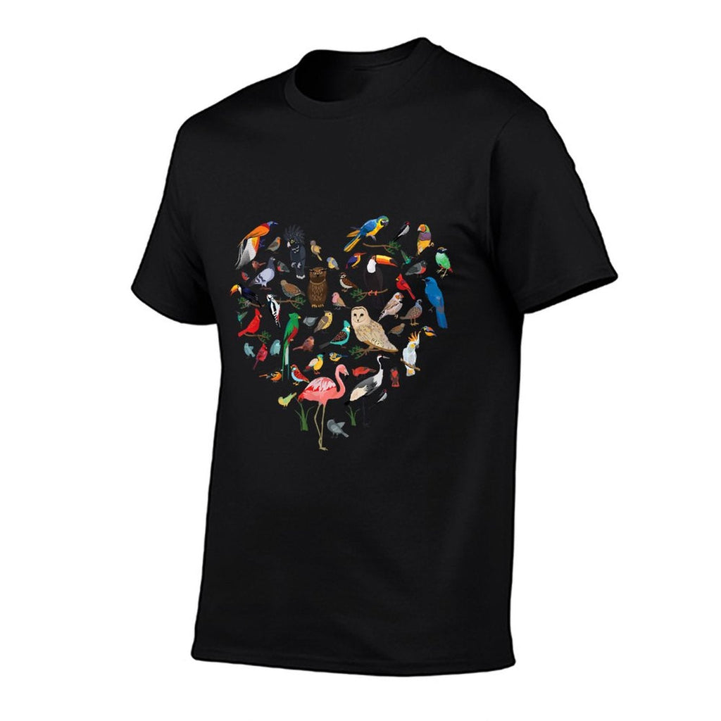 Bird Heart - Birding Bird Watching Birder Bird Watcher T-Shirt