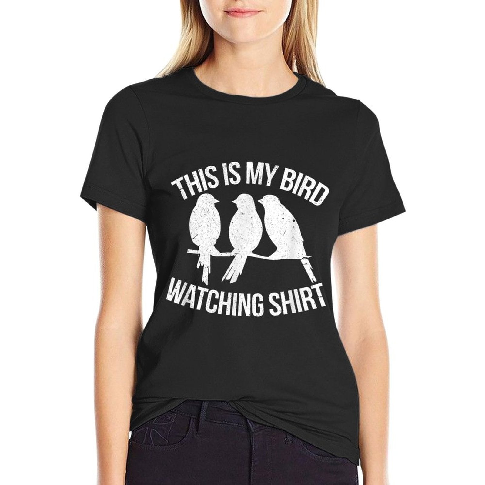 This Is My Bird Watching Funny Birdwatching Birding  Slim-fit Cut T-Shirt