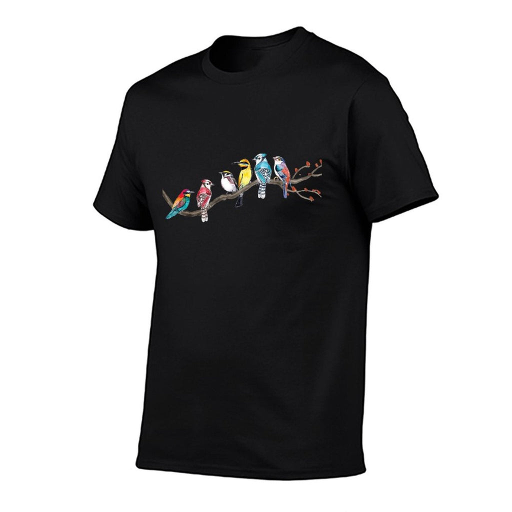 Birds On A Branch - Birding Bird Watching Bird Watcher T-Shirt